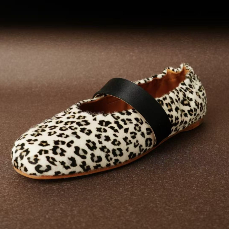 Mary Jane Shoes - Ballerines de luxe pour femmes, chaussures