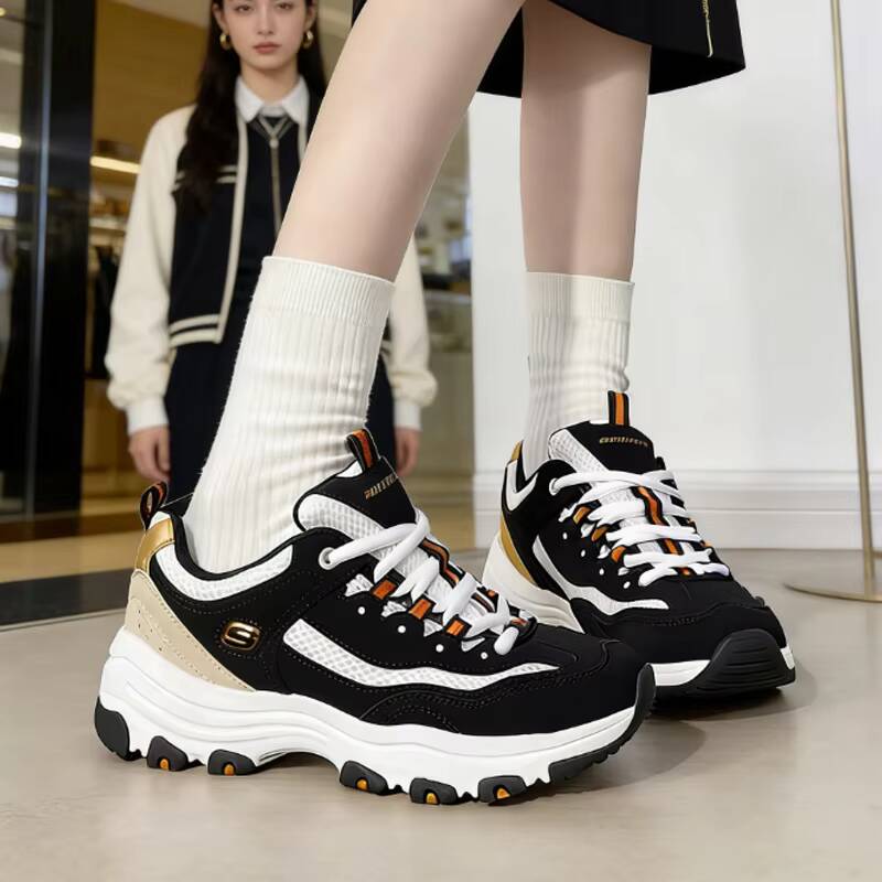 Women Shoes Skechers - Skechers D Lites – baskets épaisses
