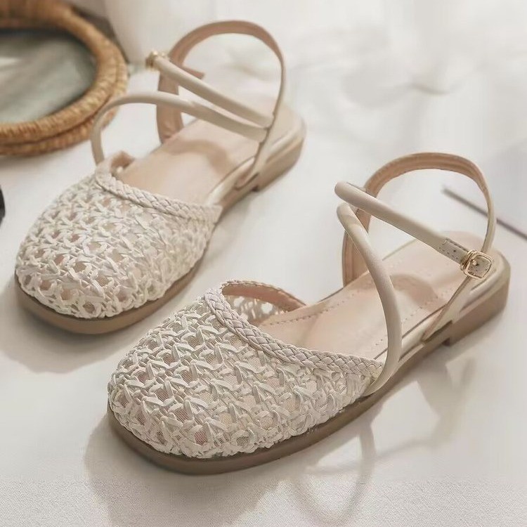 Slingback Pumps Women - Sandales fermées de style français pour