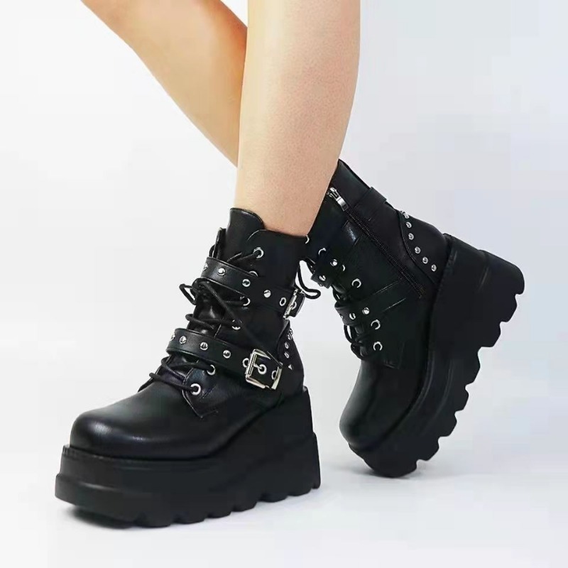 Women'S Shoes Size 40 In Us - Bottines en cuir Pu pour femmes,