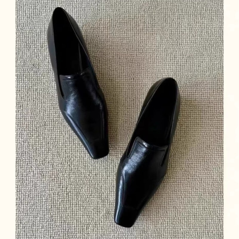 Women Shoes With Heels - Chaussures femme rétro à bout carré