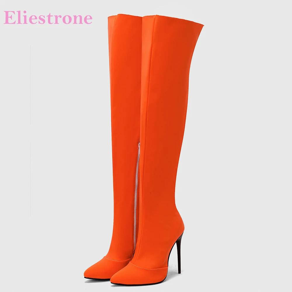 Women'S Shoes Size 12 - Nouveau hiver Glamour Orange jaune femmes