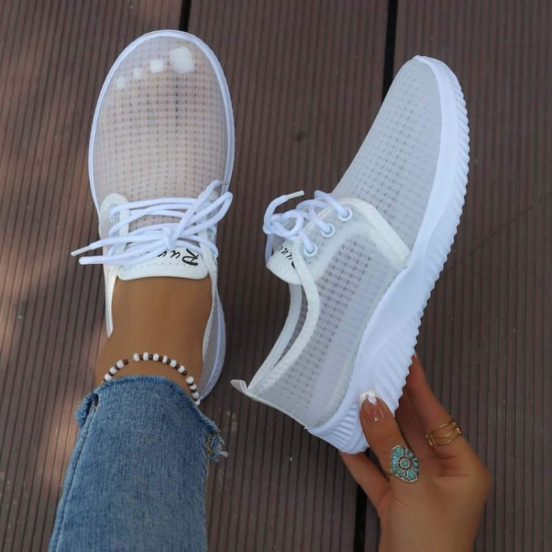 Women Shoes Store - Baskets pour femmes à bout rond,