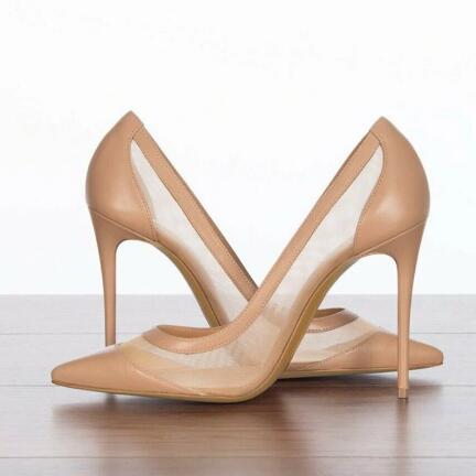 Women'S Shoes Size 12 - Escarpins Sexy en daim rose noir,