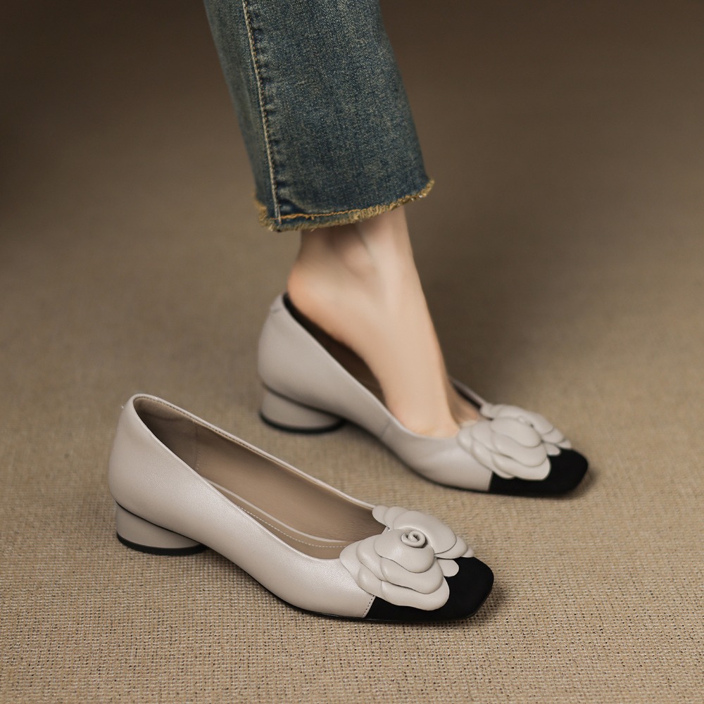 Chaussures simples à fleurs à  - Women'S Shoes avis et prix