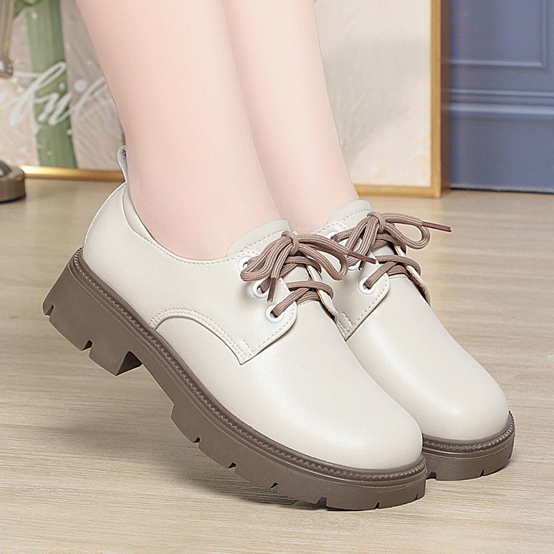 Chaussures en cuir pour femmes - Oxford Lace Up Women avis et prix