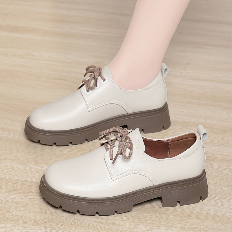 Chaussures en cuir pour femmes - Oxford Lace Up Women avis et prix