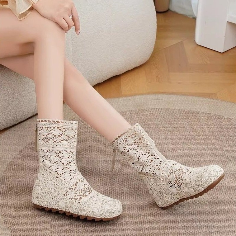 Nouvelles bottes en crochet aj - Women'S Shoes Size 40 In Us avis et prix