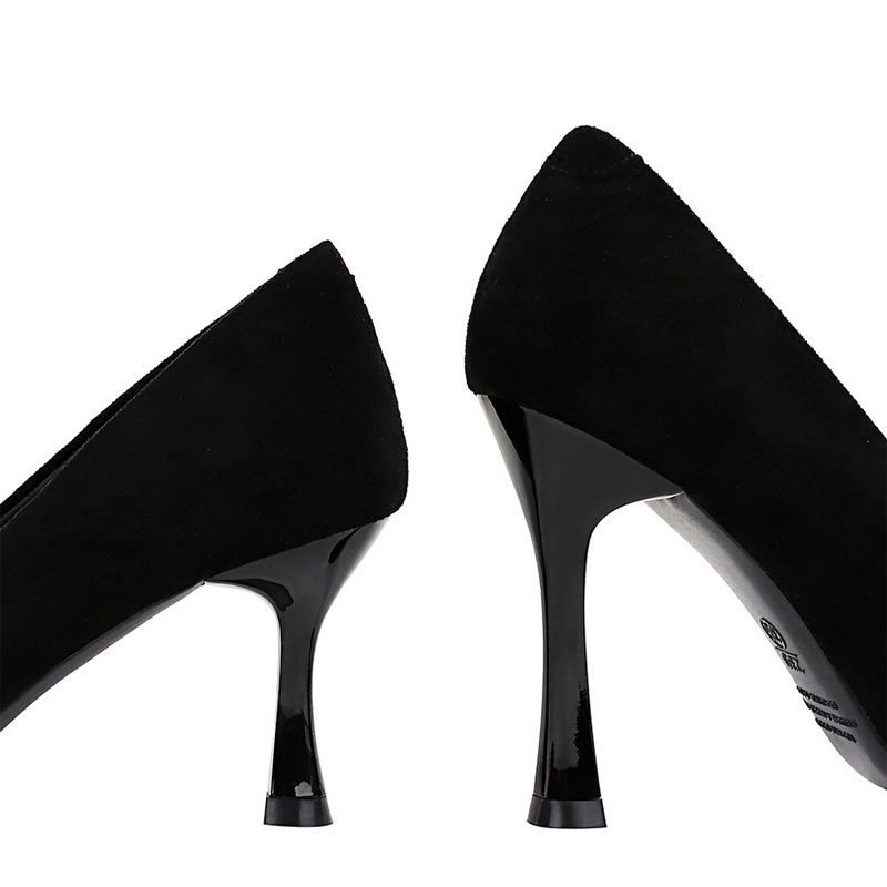 BIGTREE chaussures daim noir f - Women Shoes Zara avis et prix