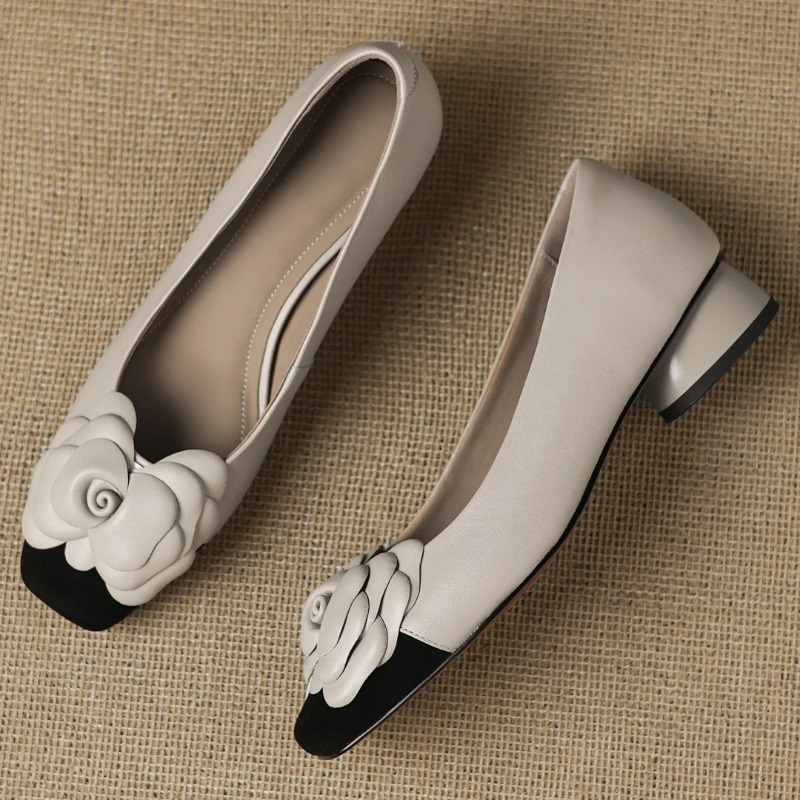 Escarpins à enfiler en peau de - Women Shoes With Heels avis et prix