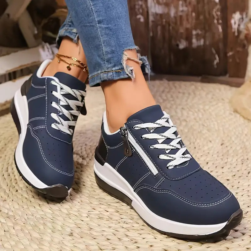 Baskets à plateforme avec ferm - Oxford Lace Up Women avis et prix