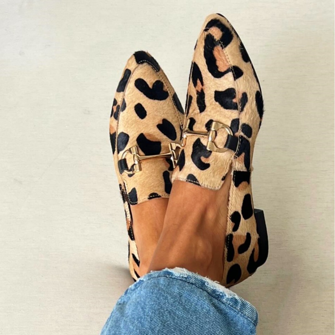 Chaussures Femme Grande Taille - Leopard Print Heels avis et prix
