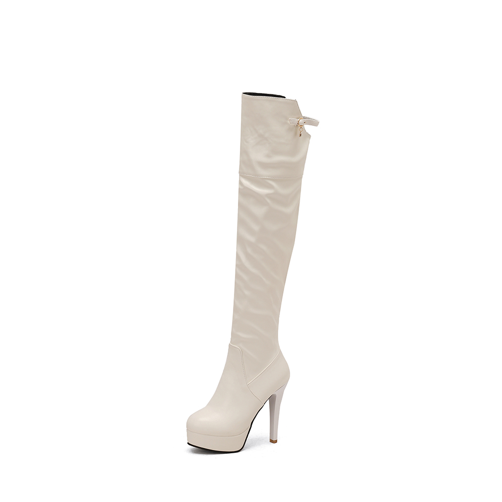   Nouvelles bottes hautes noir - Women'S Shoes Size 12 avis et prix