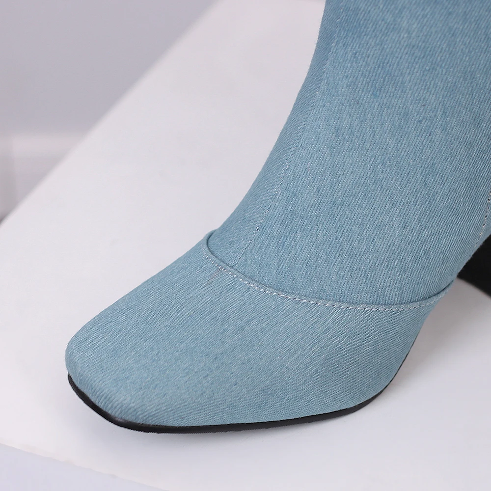 Nouveau hiver noir bleu femmes - Women'S Shoes Size 12 avis et prix