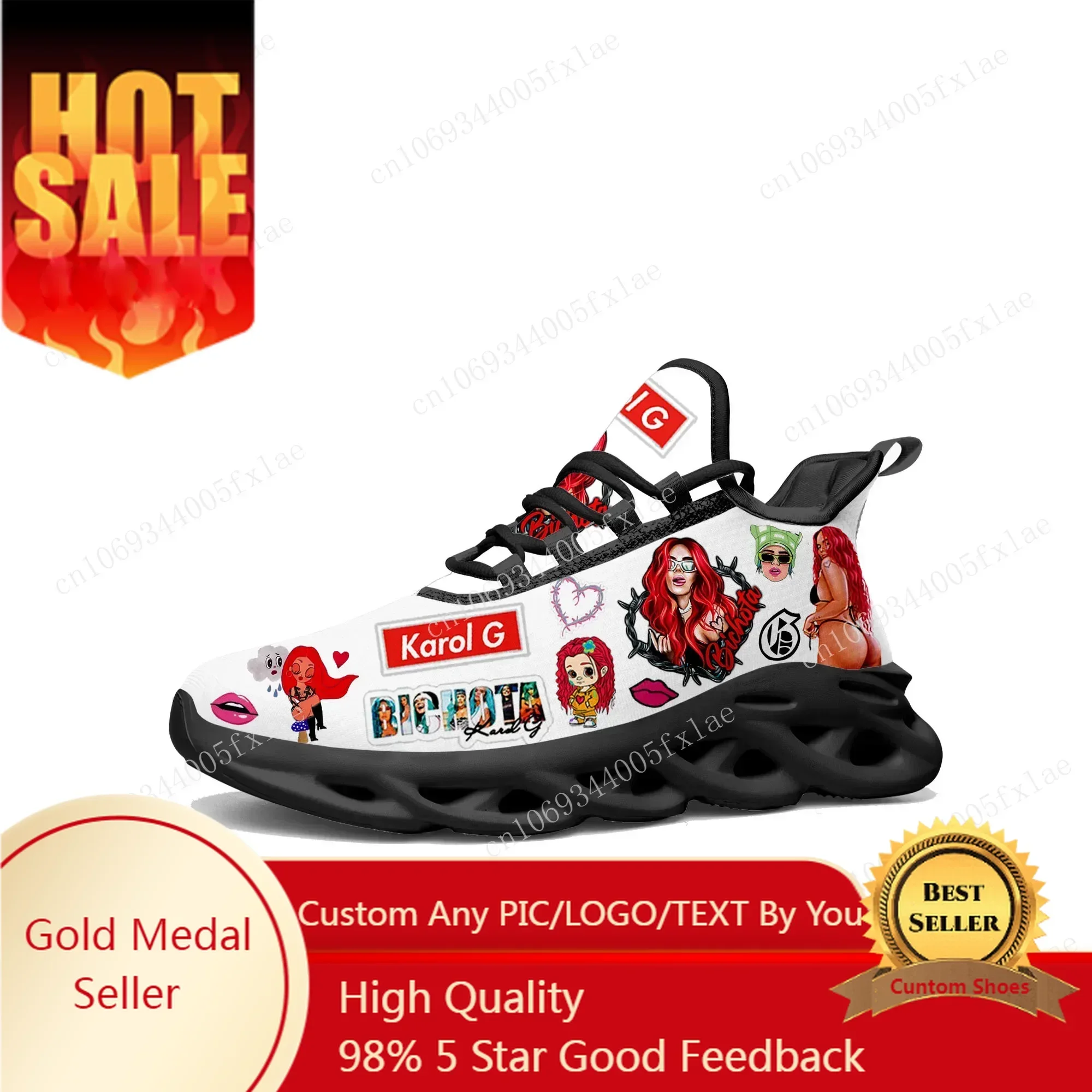 Baskets plates Karol G Bichota - Mesh Sneaker Women avis et prix