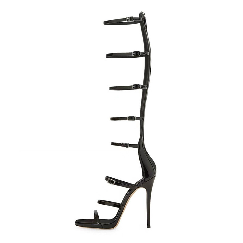 Nouvelles Bottes d'été pour fe - Metallic Heel Sandal avis et prix