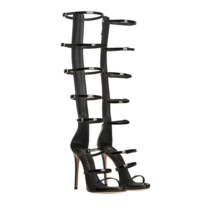 Nouvelles Bottes d'été pour fe - Metallic Heel Sandal avis et prix