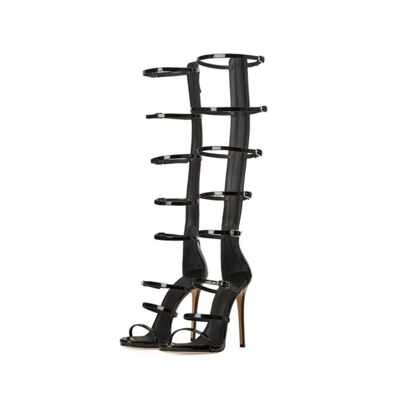 Nouvelles Bottes d'été pour fe - Metallic Heel Sandal avis et prix