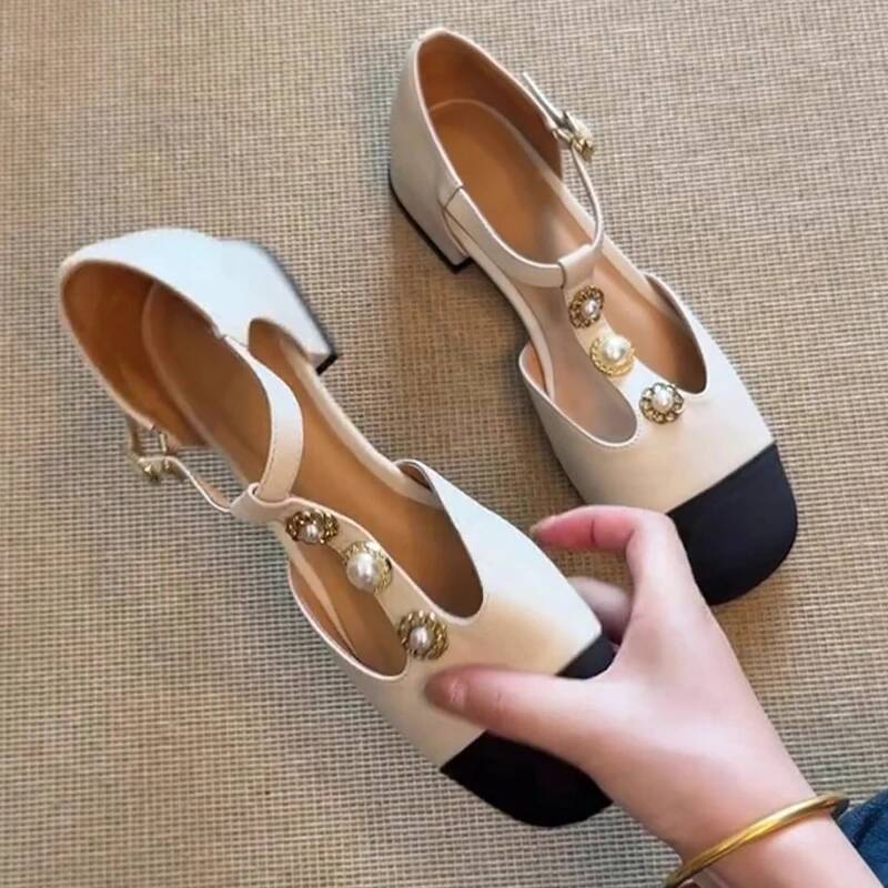 Femmes bout carré sandales à t - Mary Jane Shoes avis et prix