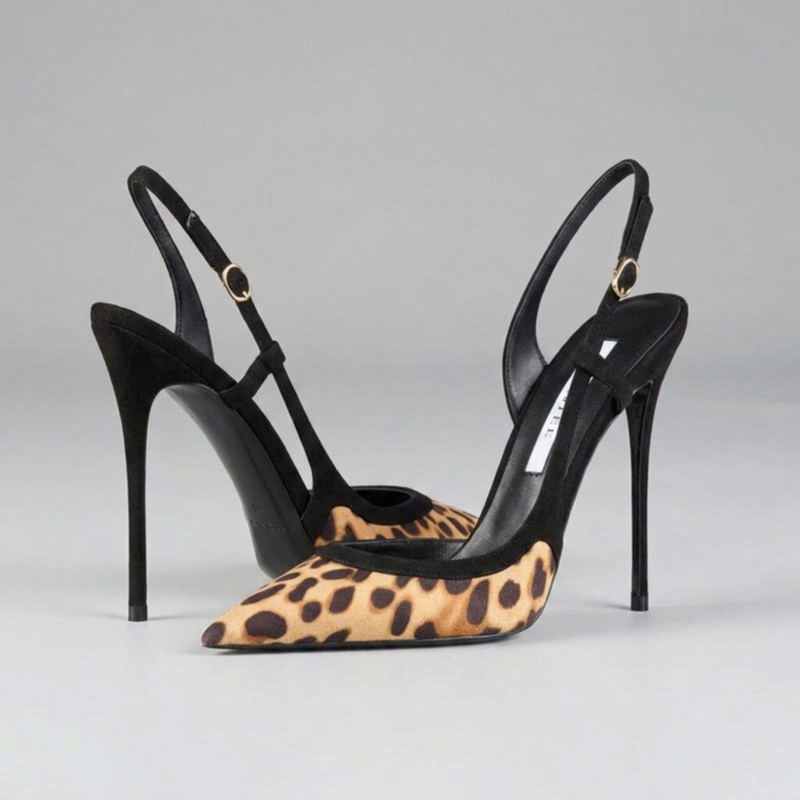 Yuejinlong # YJ26-802, Sandale - Leopard Print Heels avis et prix