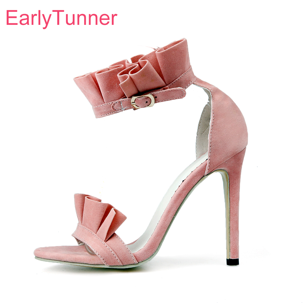 Nouvelles sandales d'été roses - Women'S Shoes Size 12 avis et prix