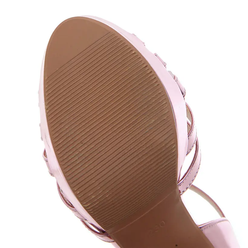 Sandales à Plateforme Dorées e - Metallic Heel Sandal avis et prix