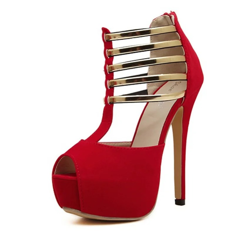 Chaussures pour femmes de 13 c - Metallic Heel Sandal avis et prix