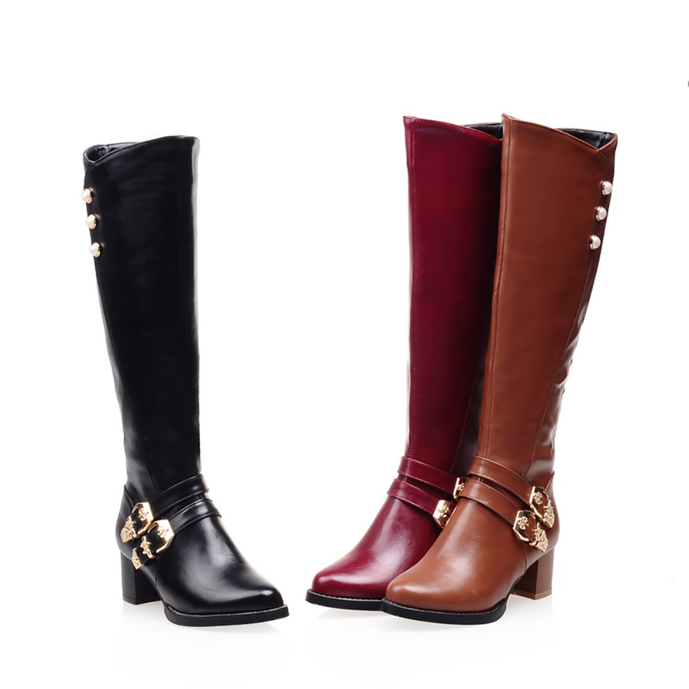 Bottes de moto au genou pour f - Women'S Shoes Size 12 avis et prix