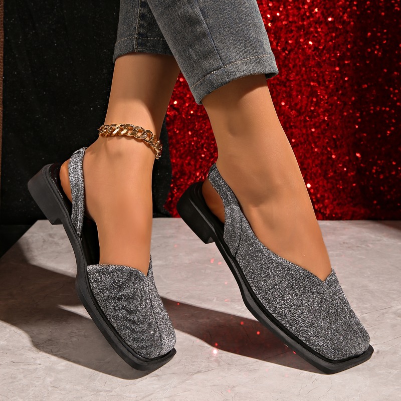 Élégantes Ballerines à Paillet - Slingback Pumps Women avis et prix