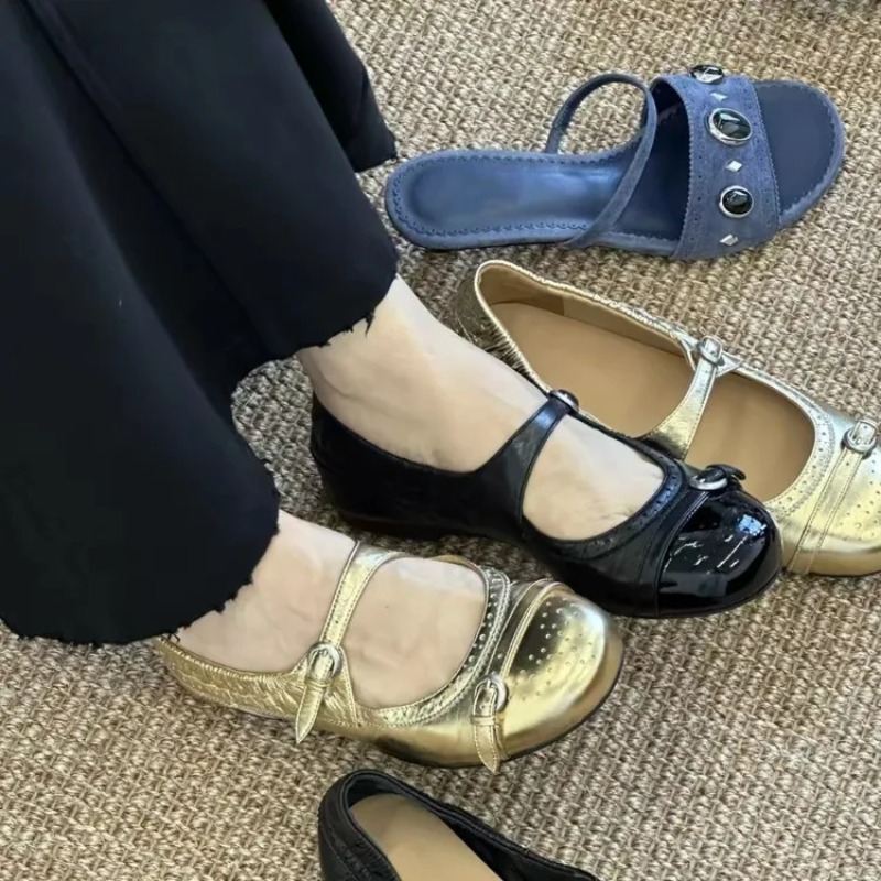 Chaussures Mary Jane en cuir v - Mary Jane Shoes avis et prix
