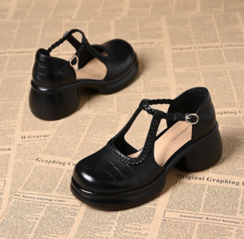 Sandales Mary Jane noires pour - Mary Jane Shoes avis et prix