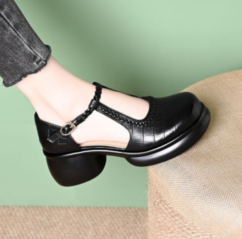 Sandales Mary Jane noires pour - Mary Jane Shoes avis et prix